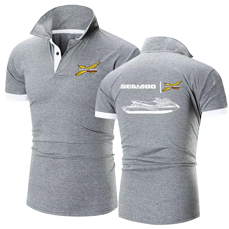 Polo d'été Sea Doo Seadoo Moto pour homme