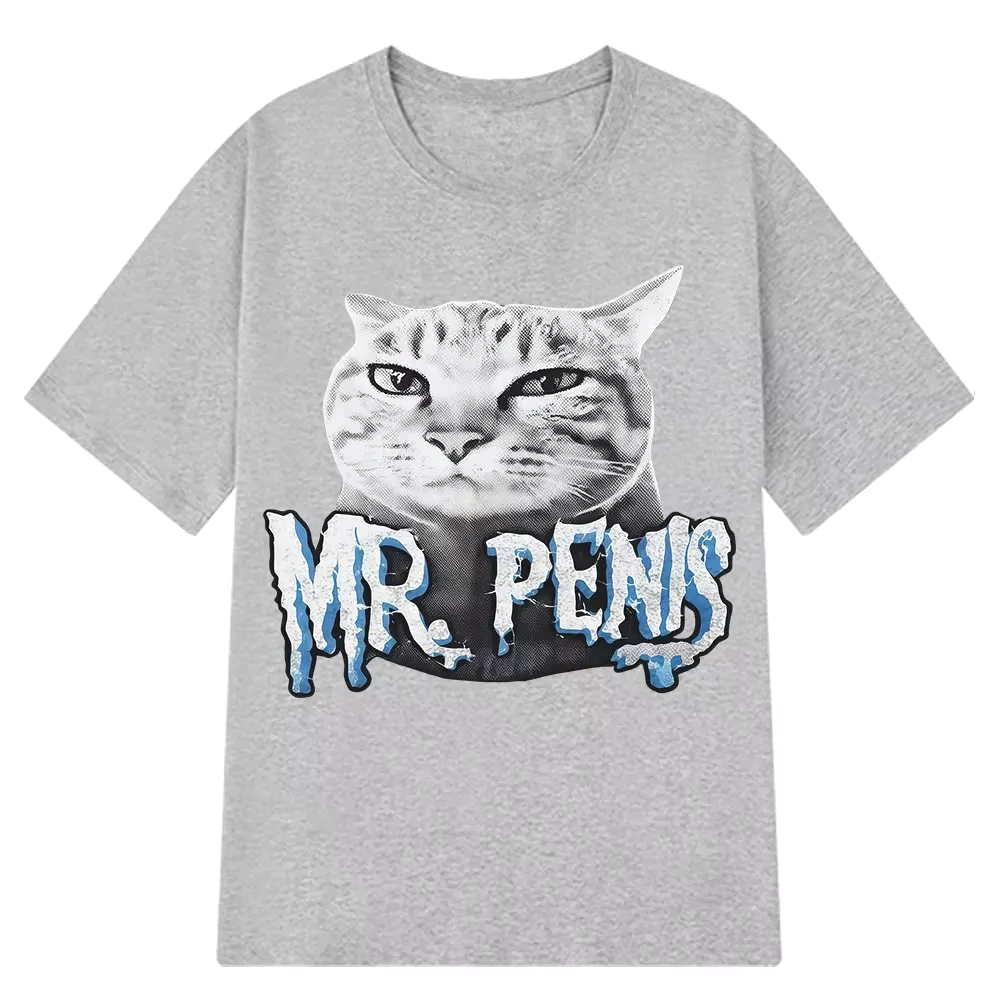 T-shirt Mr Pen Is Cat Funny Emoji pour femme
