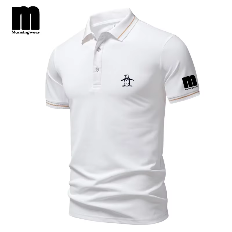 Vêtements de Golf 2026 été nouveau luxe de haute qualité séchage rapide mode hommes et femmes sport à manches courtes