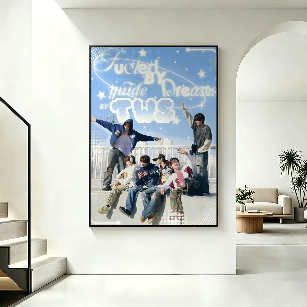Affiche Idol T-TWS HD, imperméable, murale autocollante, décoration intérieure (salon, chambre, bar), esthétique