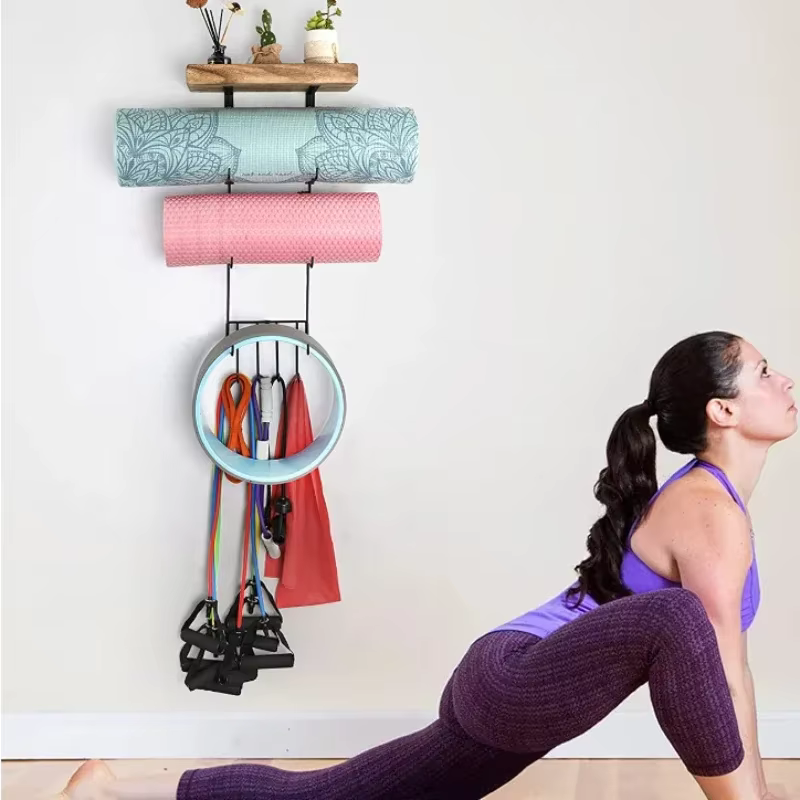 1 ensemble d'accessoires de support de tapis de Yoga