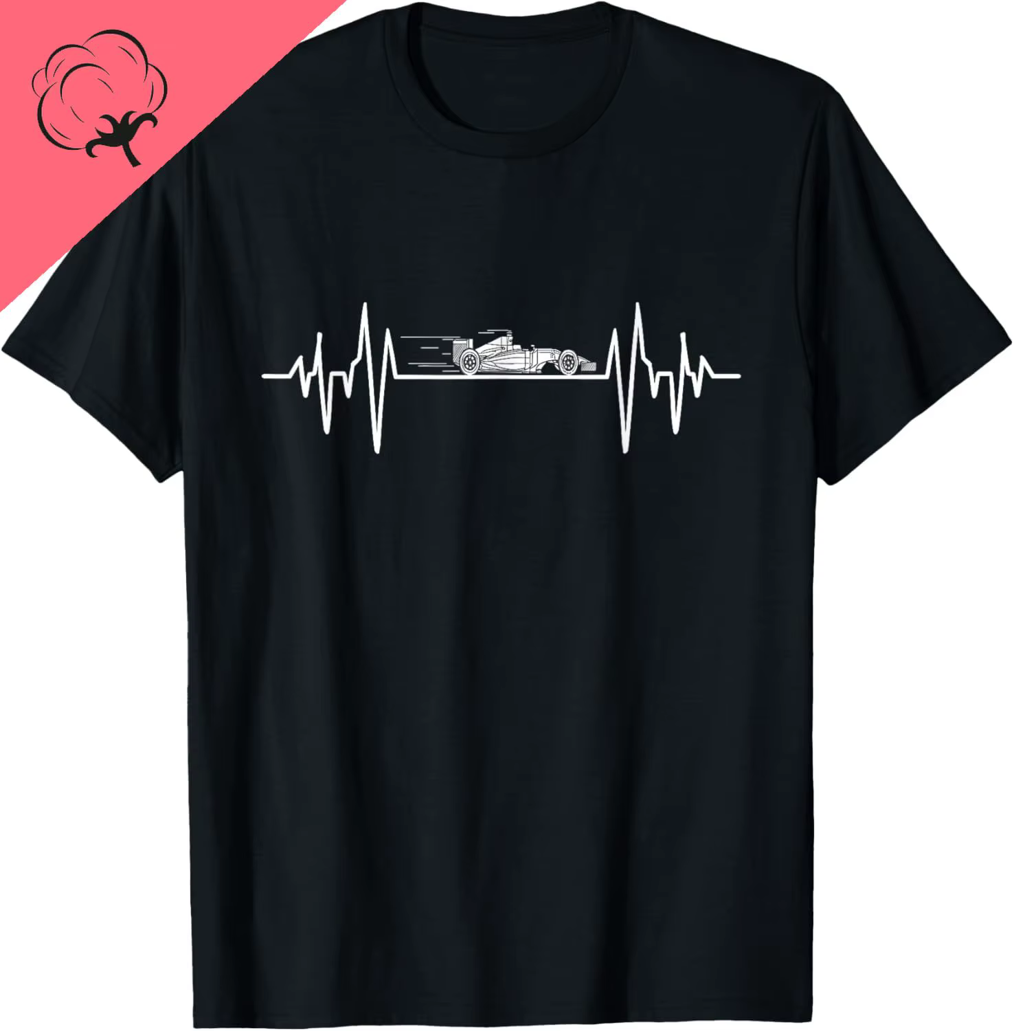 T-shirt Go Karting Heartbeat