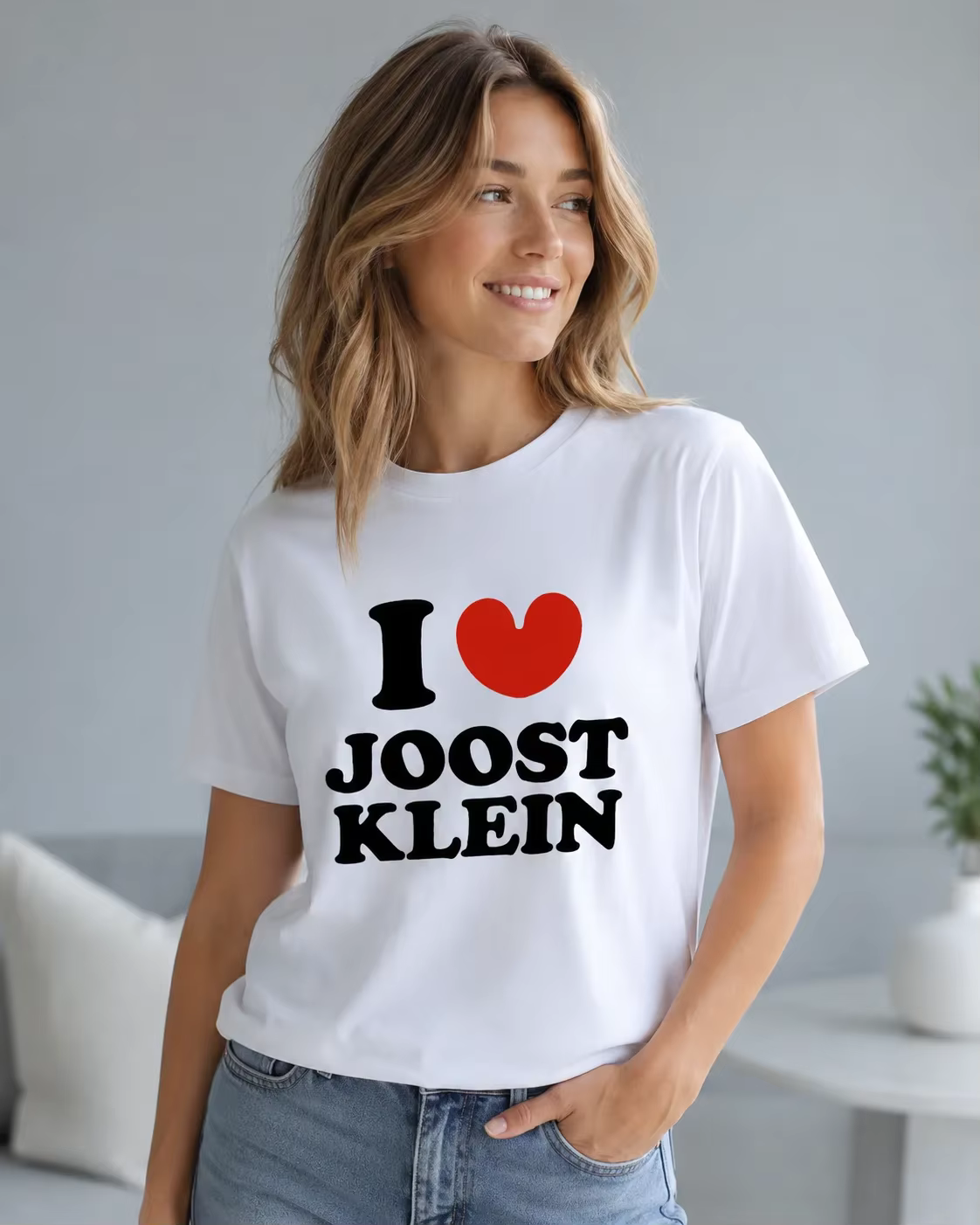 T-shirt unisexe I Love Joost Klein