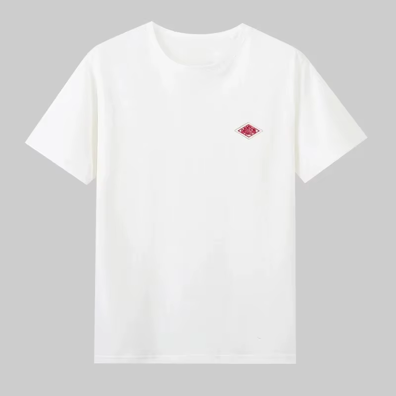 T-shirt en coton à manches courtes pour couple