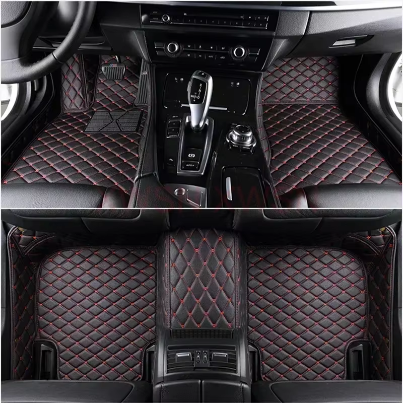Tapis de Sol de Voiture à Couverture Complète 3D Personnalisé, Accessoires d'Nikpour Volkswagen VW Polo 2011-2018 2019-2023 Polo GTI 2012-2017