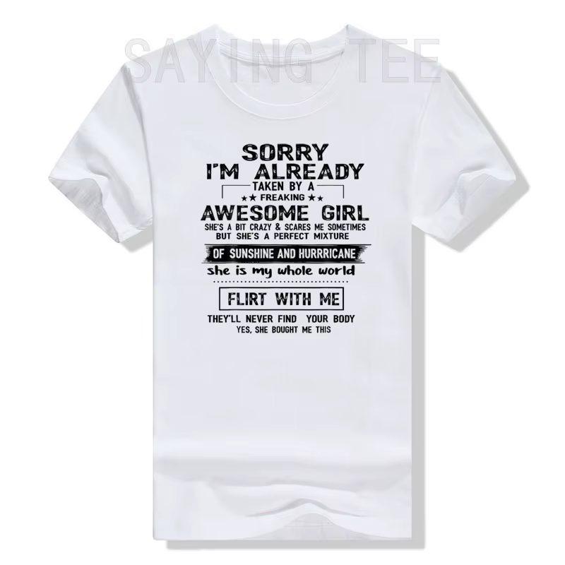 T-Shirt femme, désolé
