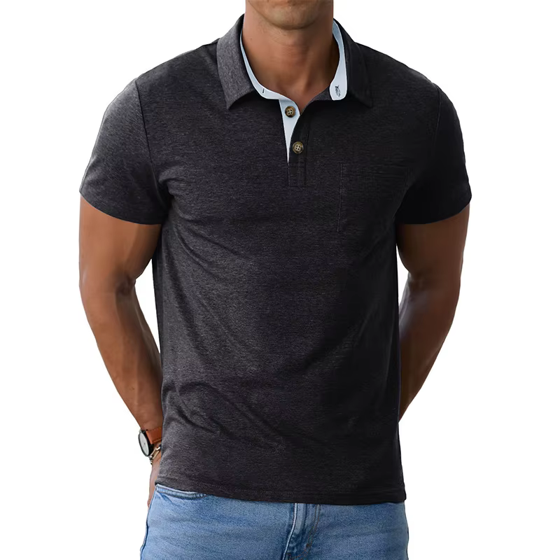 Polo pour homme à manches courtes