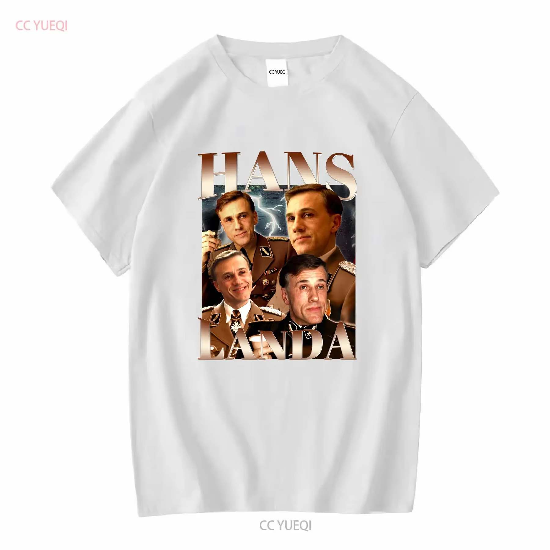 HANS LANDA T-shirt rétro Christoph Waltz Vintage Fan Cl