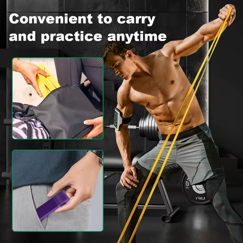 Ensemble de bandes de résistance pour la musculation des muscles pectoraux