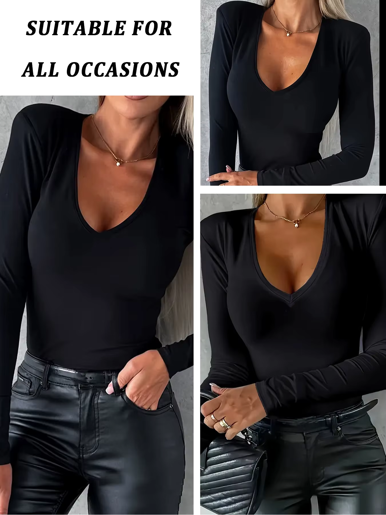 T-shirt à manches longues pour femme