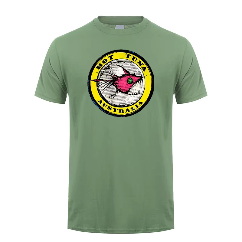 Hot Thon Surf T Shirt Hommes Été Cool Coton À Manches Courtes Surfeur Plage Économie Unisexe Cadeau Y-Tee DZ-002
