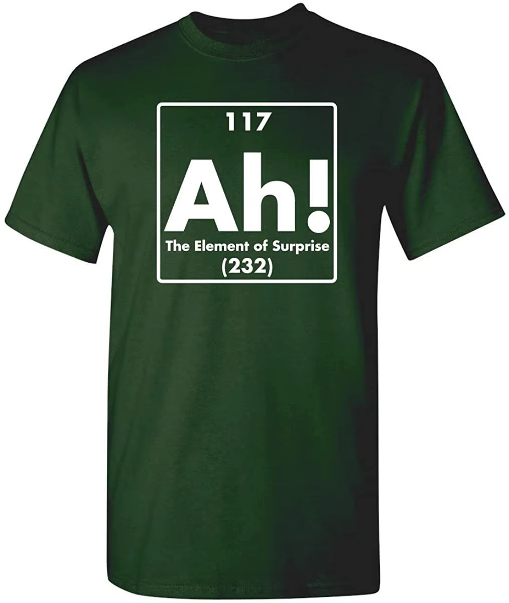 Ah! T-shirt humoristique The 152 of Surprise Science pour homme