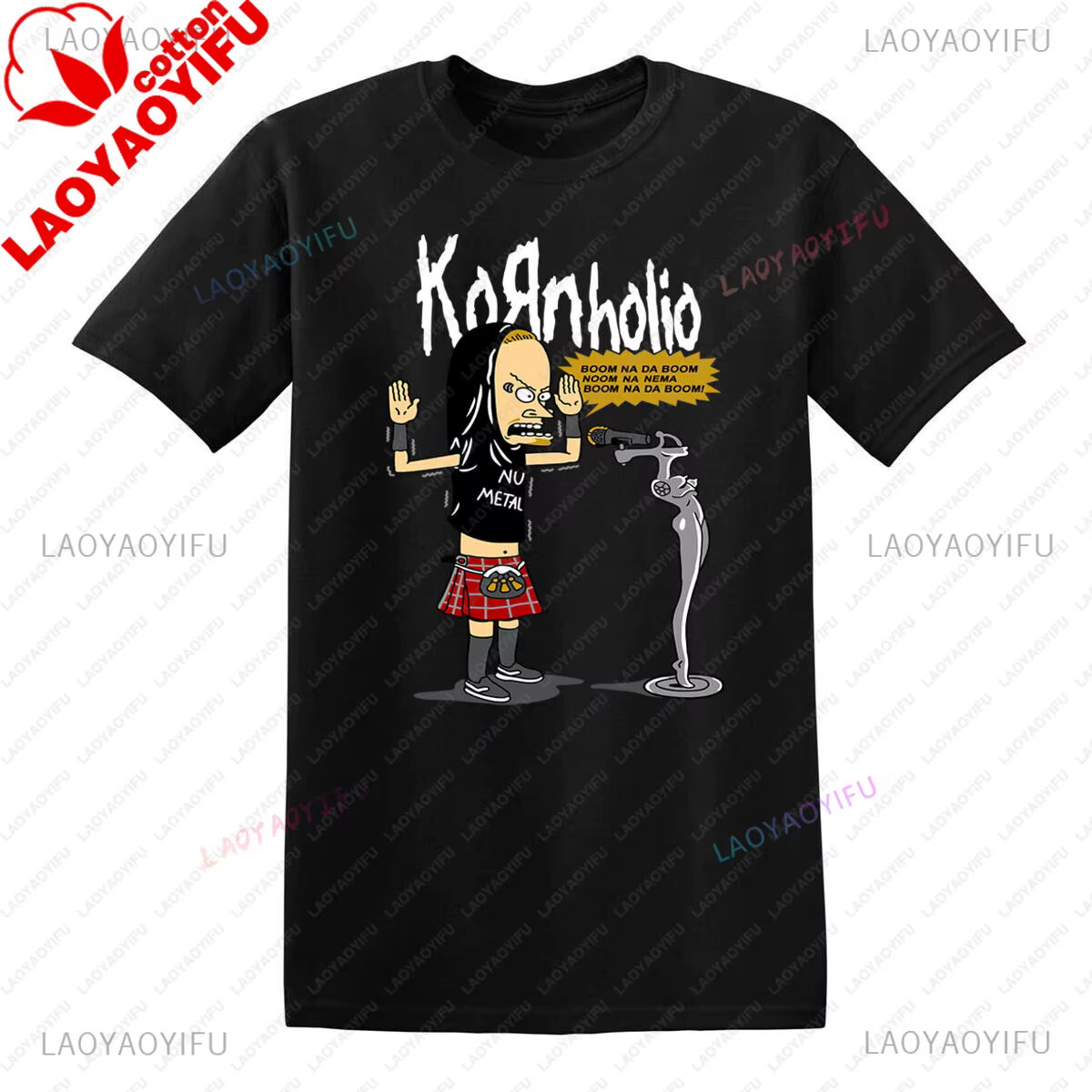 Nouveaux t-shirts Kornholio Fun pour hommes et femmes