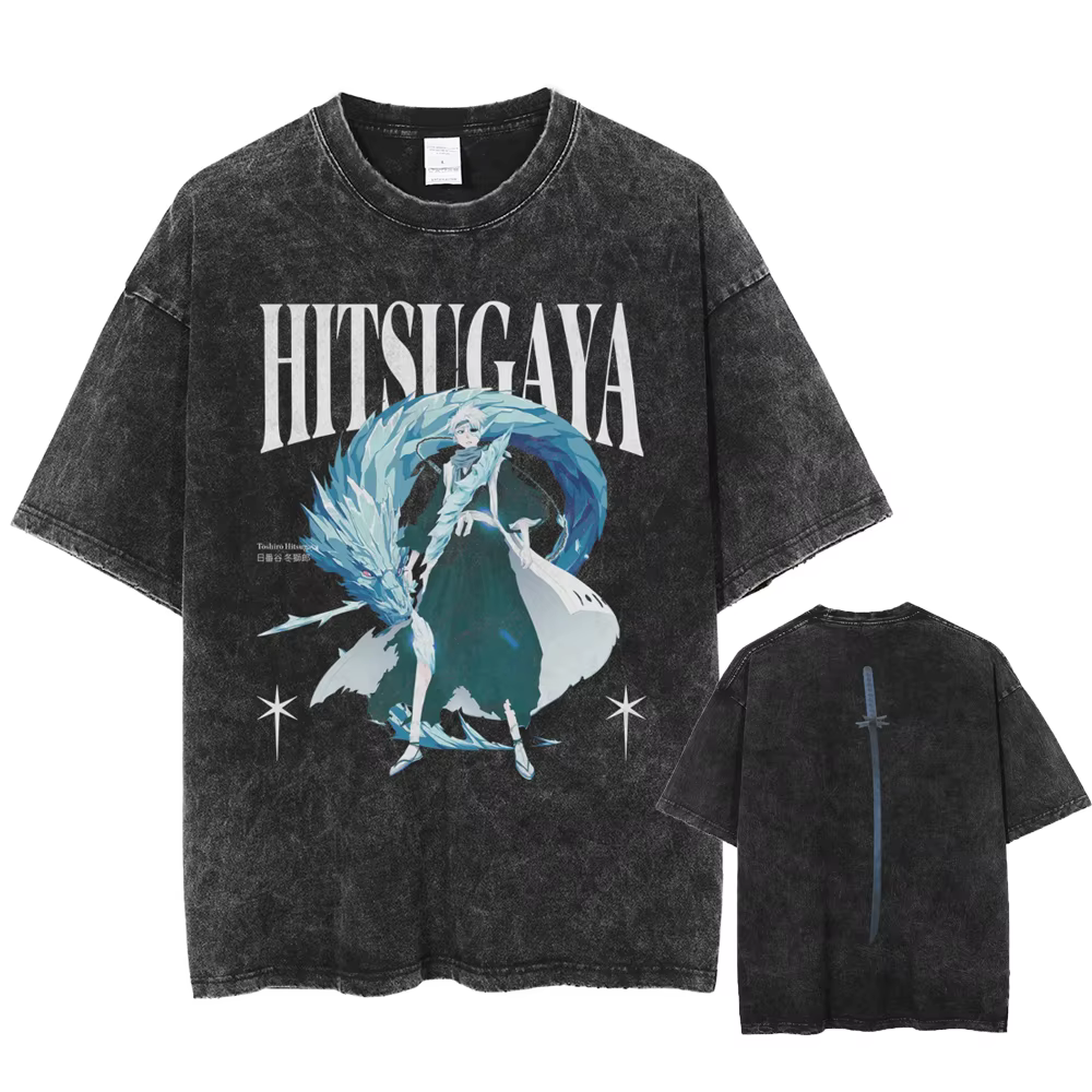 Anime chaud eau de javel Urahara Kisuke impression graphique T-shirt hommes femmes t-shirts Vintage Manga