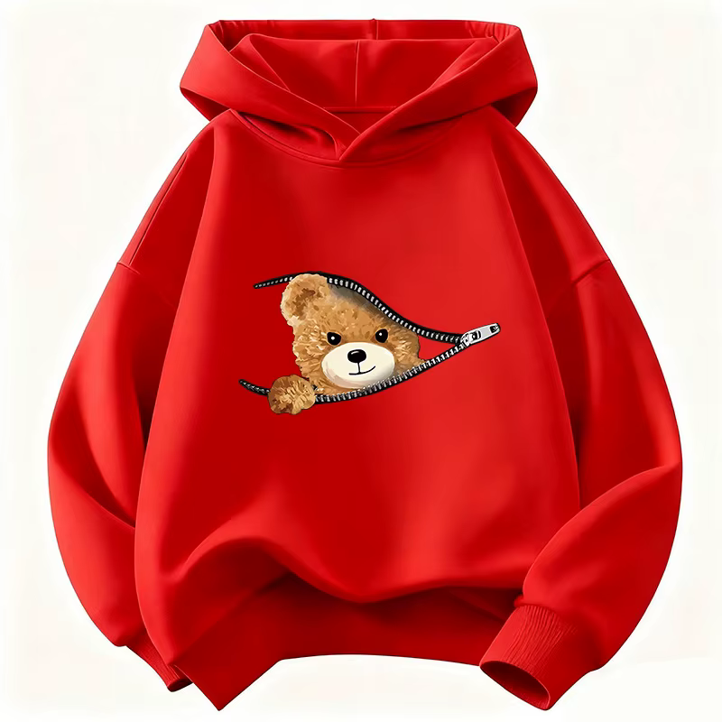 Sweat-shirt à capuche amusant pour enfants
