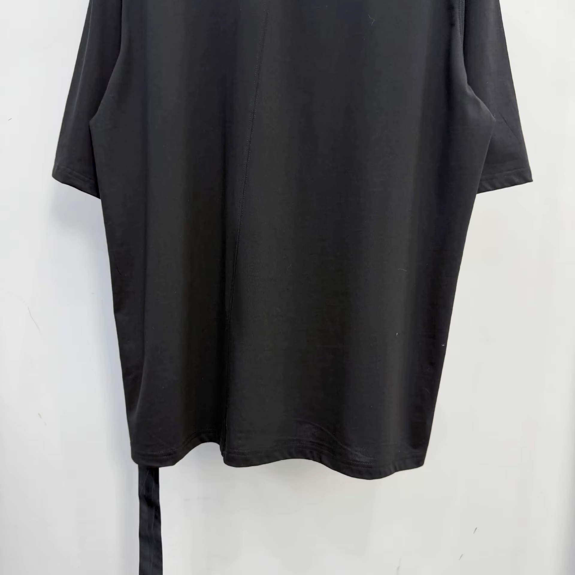 T-shirt Homme Oversize Décontracté 100% Coton Style Gothique Owen Seak – Hauts et T-shirts d'Été Designer Unis pour Hommes