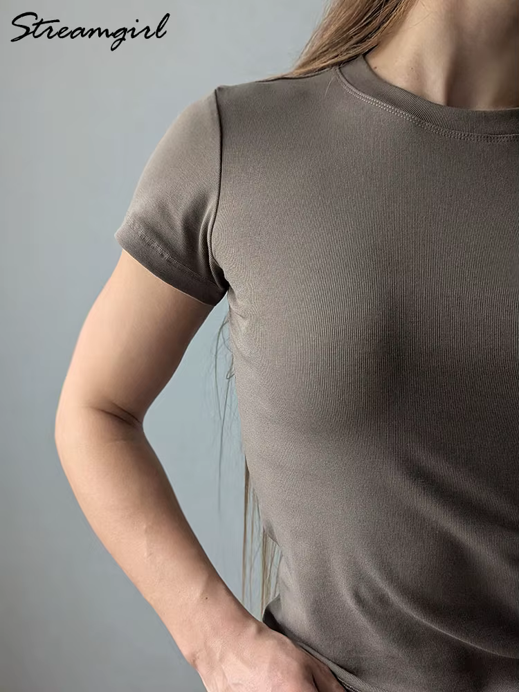 T-shirts basiques pour femmes