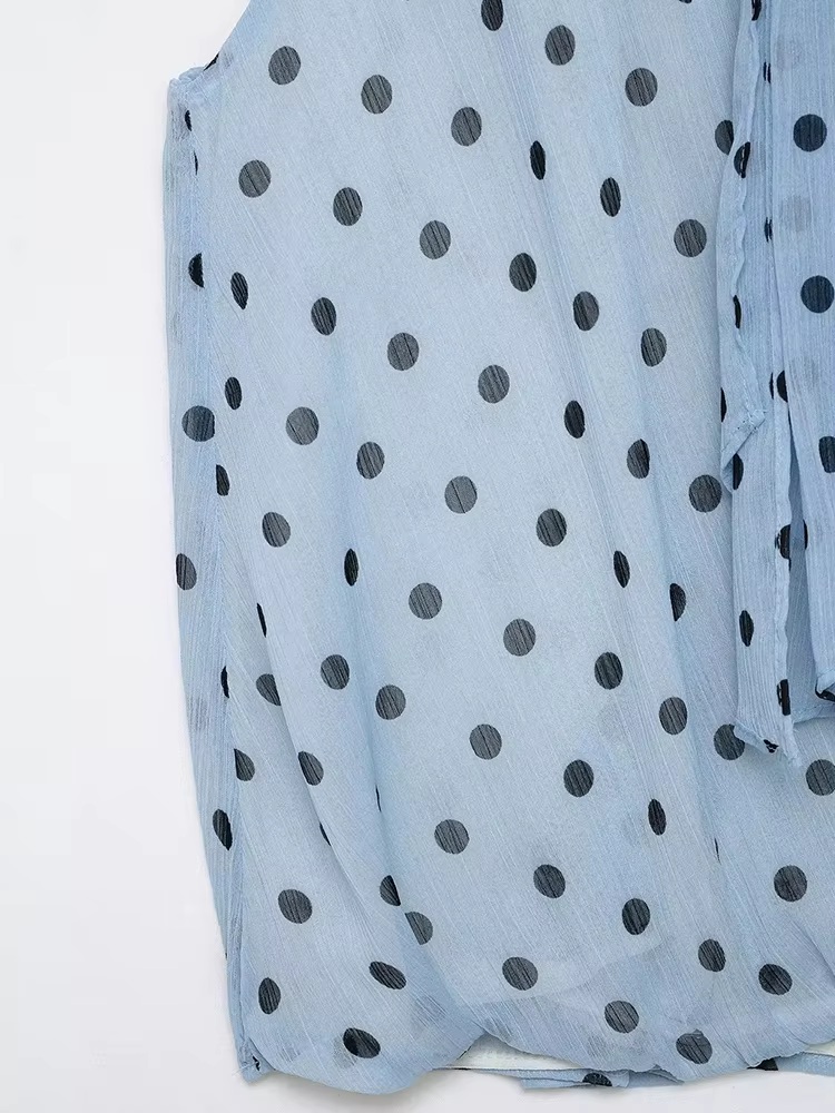 Hauts à pois pour femmes