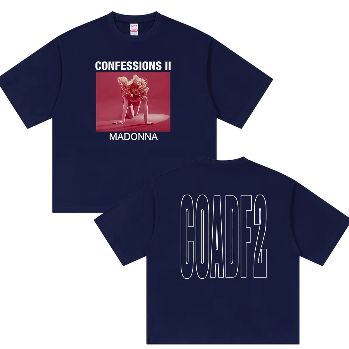 Madonna Confessions II Tour 2026 T-shirts graphiques pour hommes et femmes