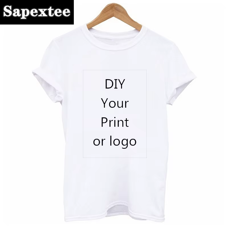 Impression personnalisée loisirs T-Shirt été femmes bricolage votre Photo ou Logo