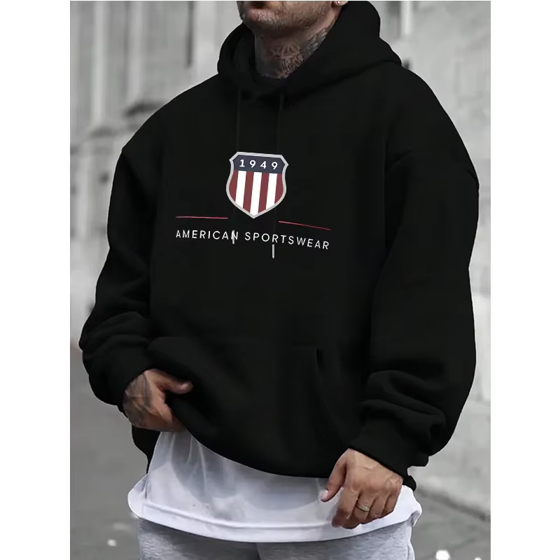 Sweat-shirt à capuche pour hommes