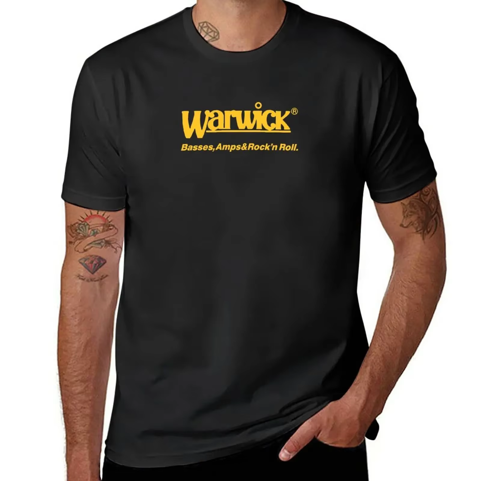 T-shirt Warwick Basses pour homme