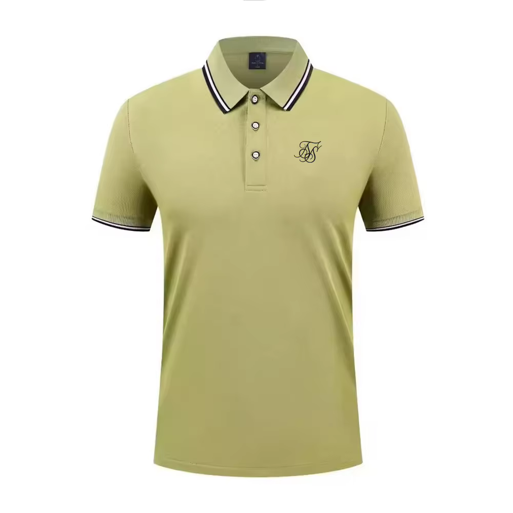 Polo à manches courtes haut de gamme pour hommes