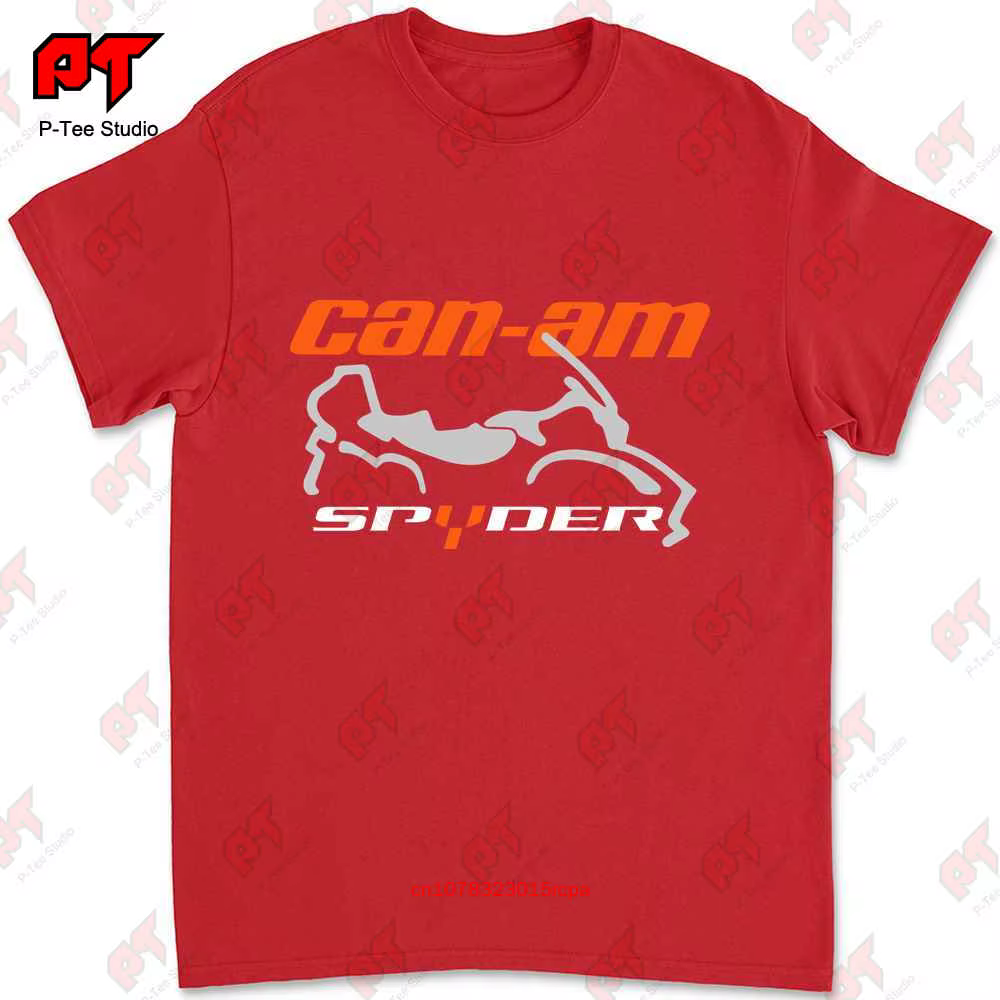 T-shirt Can Am Spyder Racing Logo, R3DB, Nouveau
