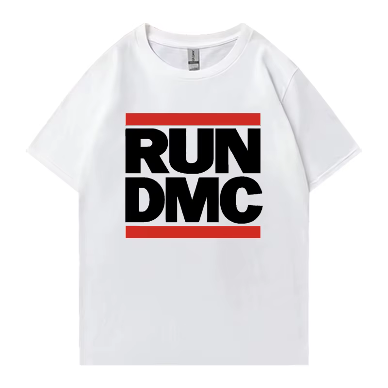 RUN DMC T-shirt à col rond avec imprimé graphique