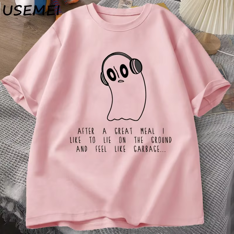 Napstablook Galaxy Undertale musique T-shirt hommes été coton à manches courtes femmes T-shirts décontracté col rond