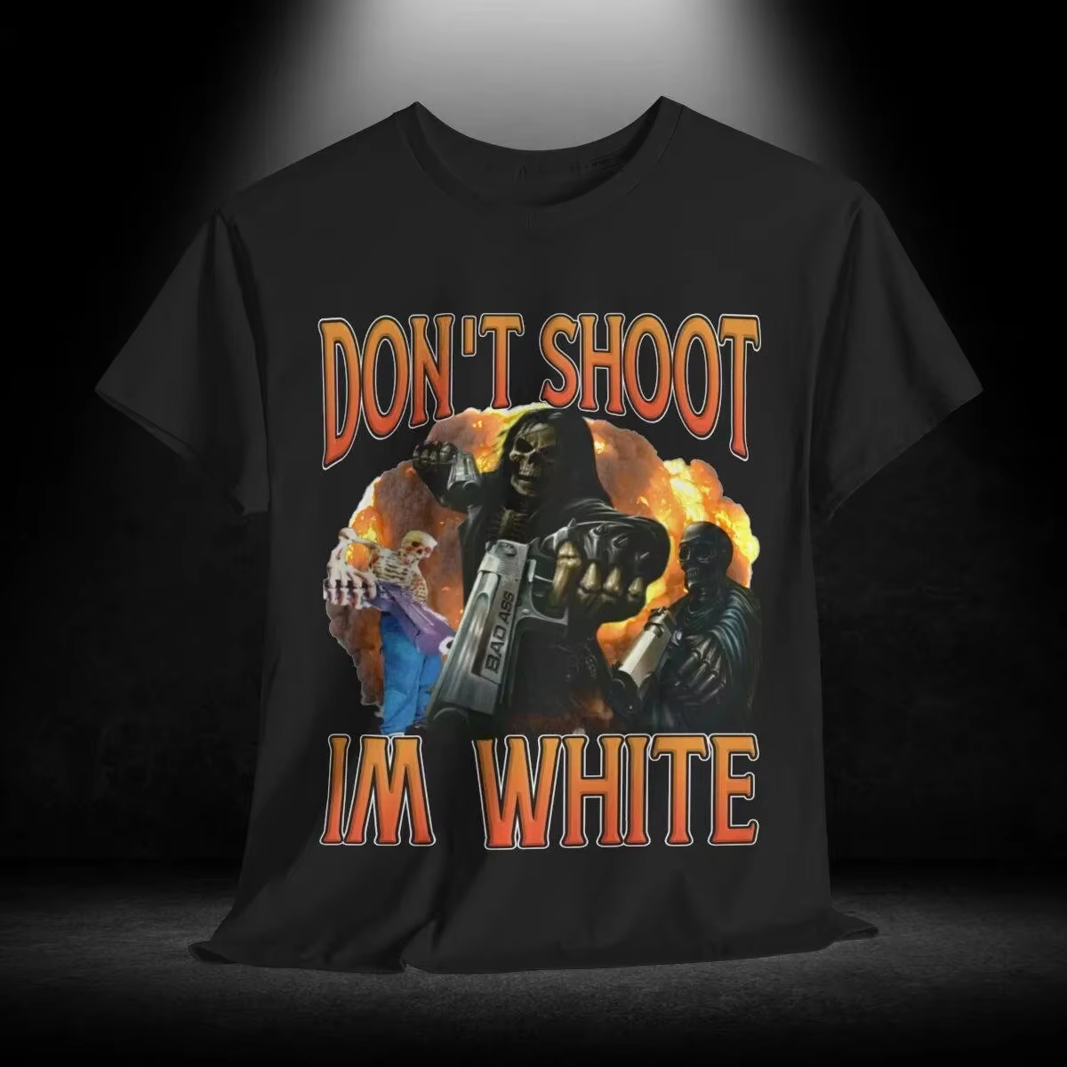 T-shirt unisexe en coton lourd