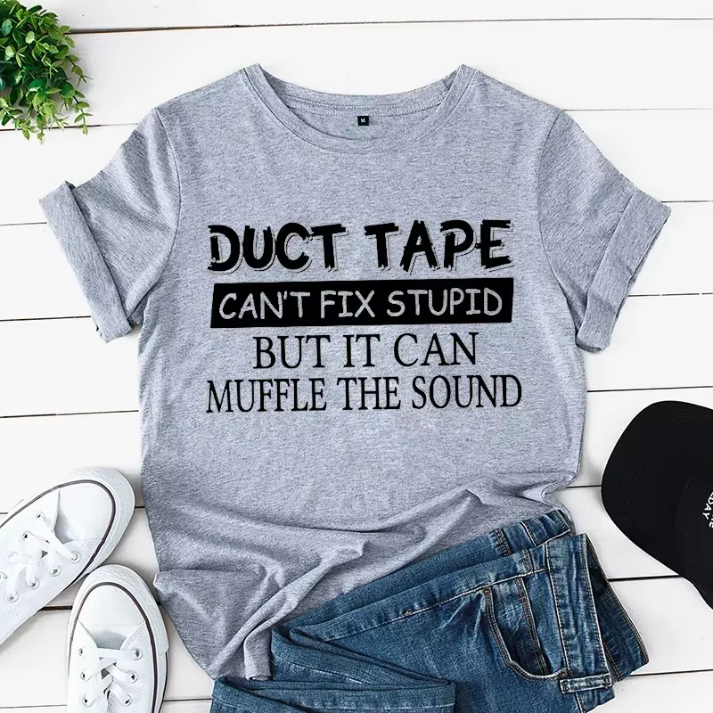 T-shirt humoristique pour femmes, Industries castique, humoristique, à la mode
