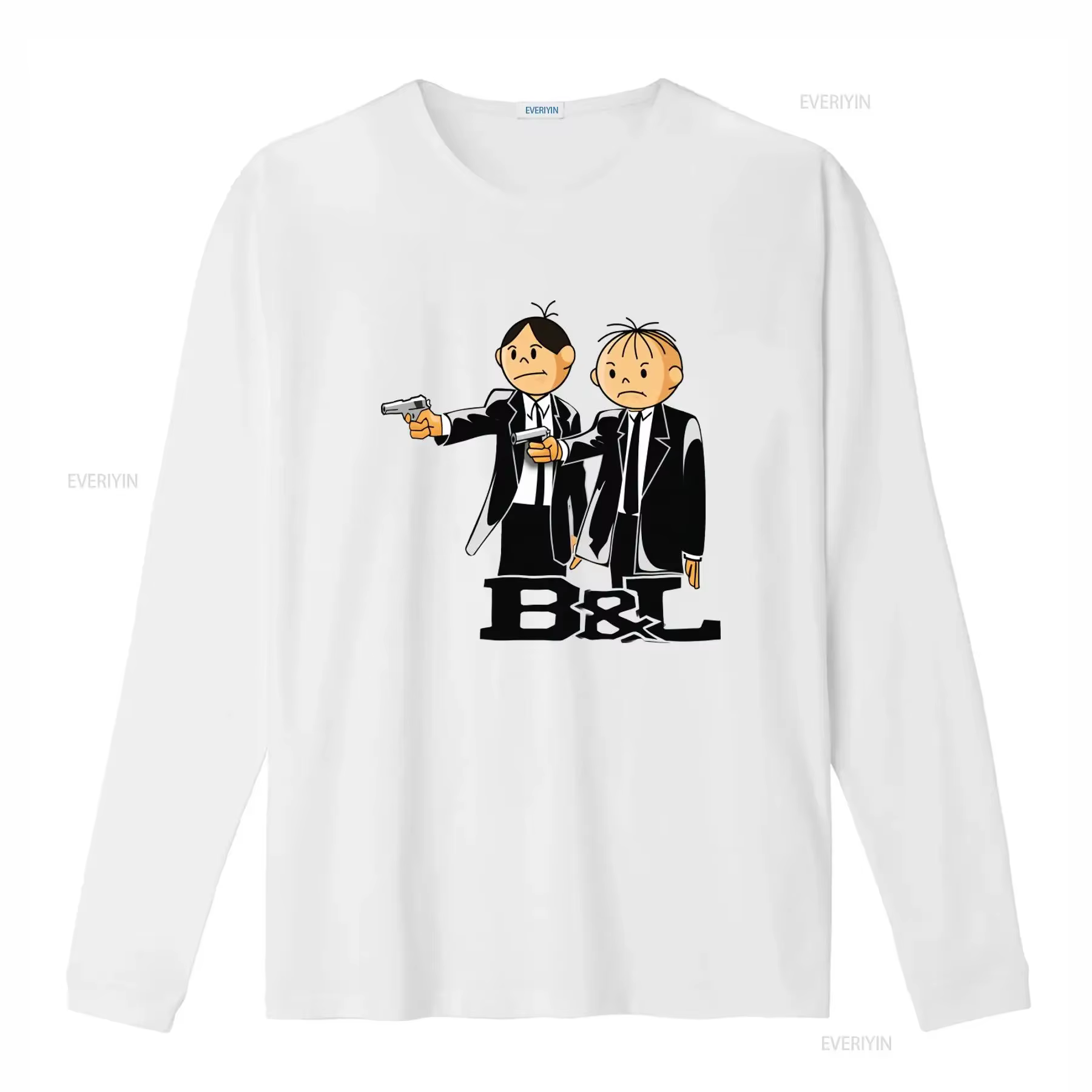 T-shirt de dessin animé Bolek et Lolek pour hommes