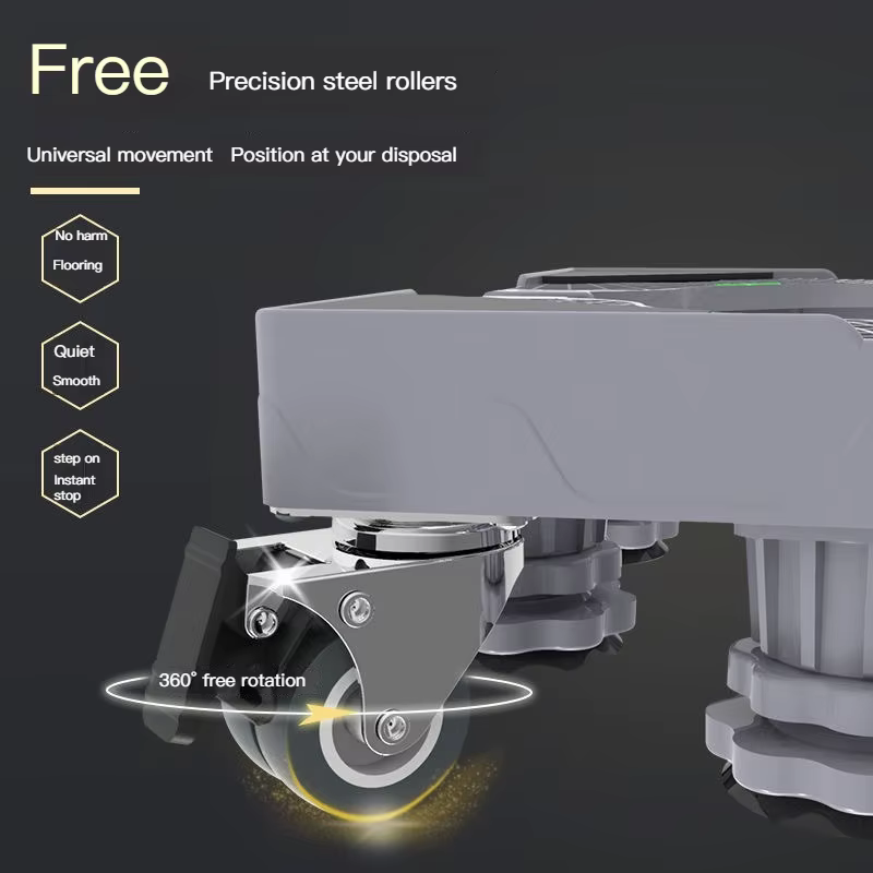 Support réglable pour machine à laver