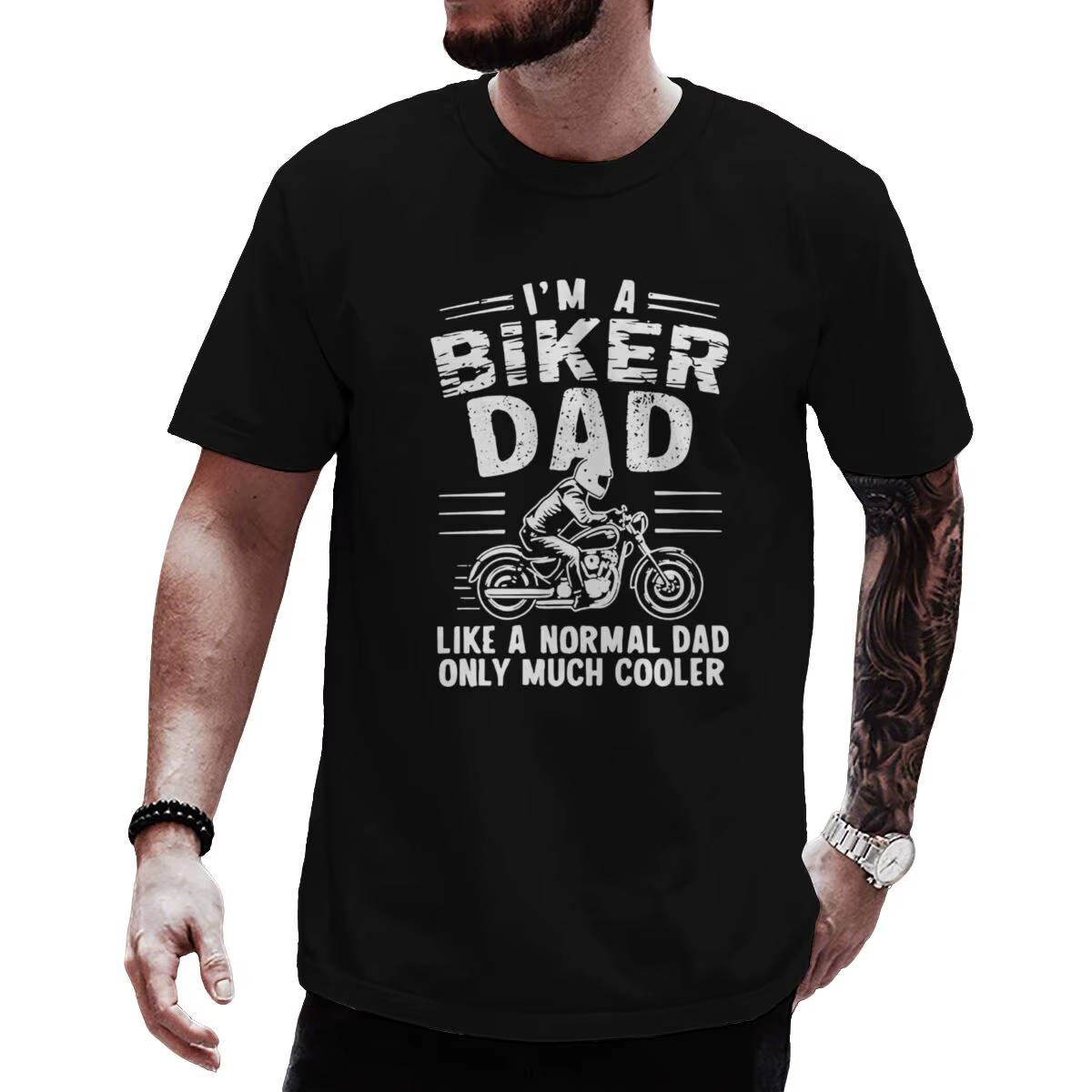 T-shirt « I'm A Biker Dad Like » pour hommes