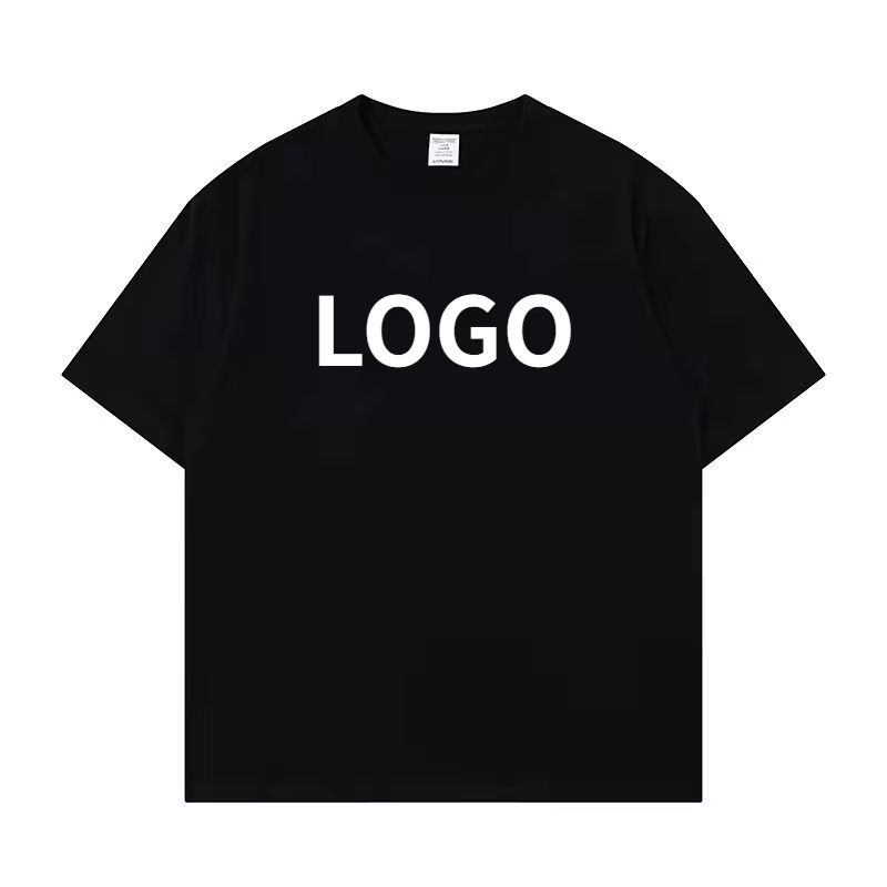 T-shirt personnalisé DTG imprimant votre conception 300GSM coton lourd surdimensionné hommes T-shirts bricolage