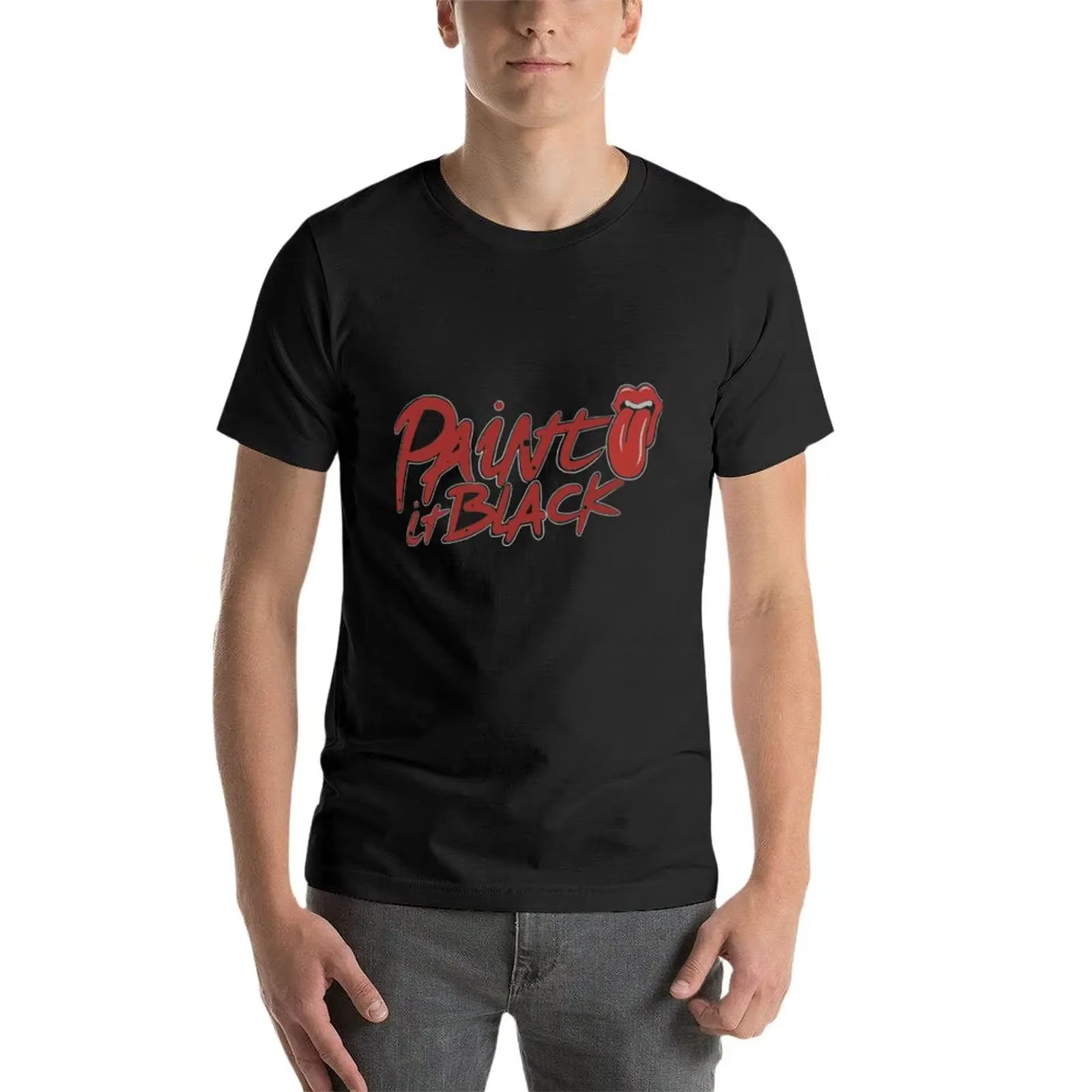 T-Shirt Rolling Stone pour hommes
