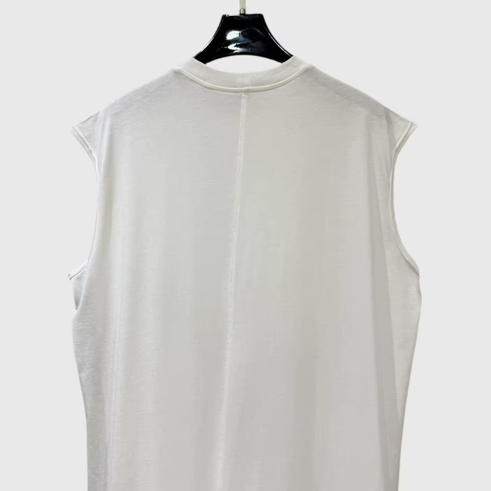 High Street Tees Débardeurs Style Homme Été Nouveau Bras Imprimé Sangle Conception Lâche Grand Décontracté Mode Polyvalent Débardeur