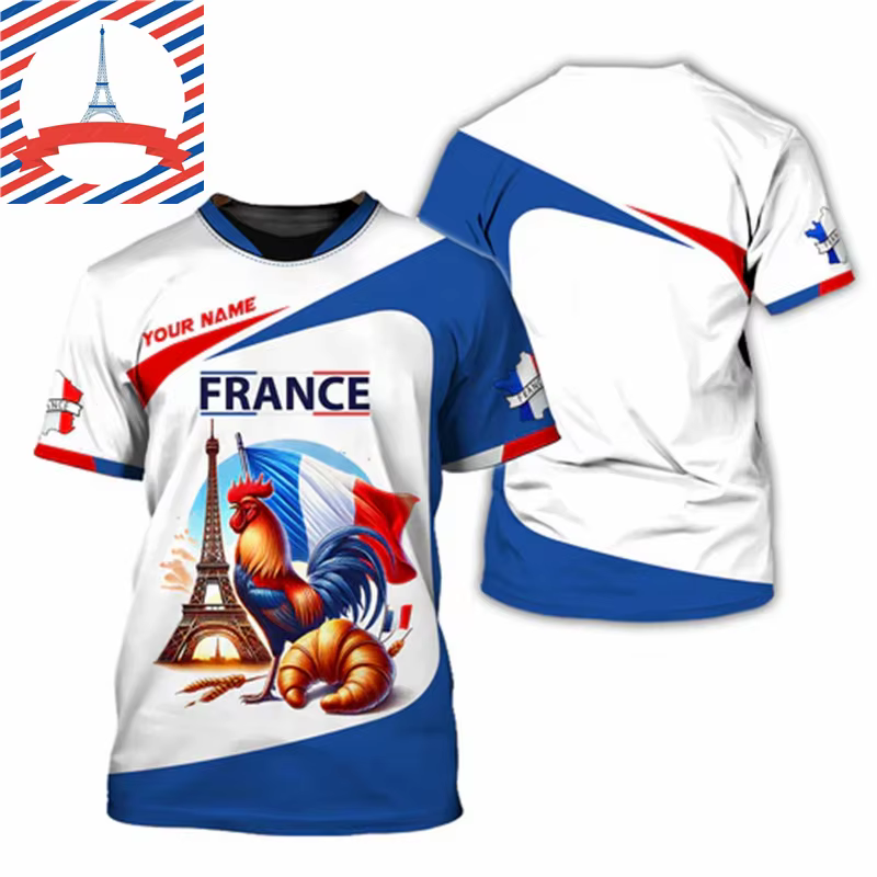 T-shirt à col ras du cou pour hommes