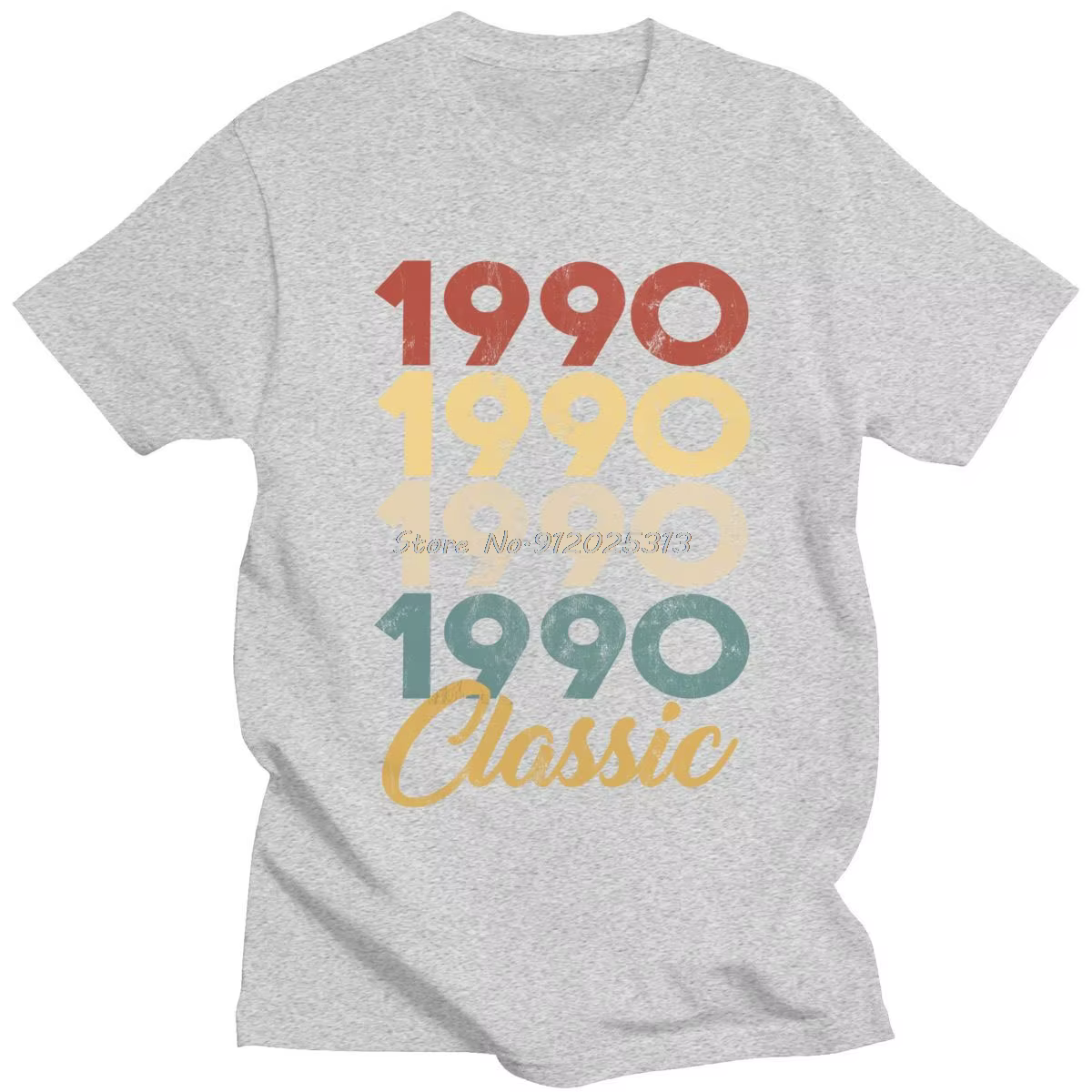 T-shirt manches courtes col rond homme