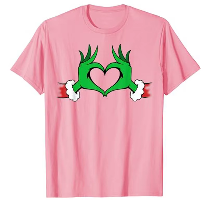 T-shirt graphique grincheux à manches courtes pour la famille