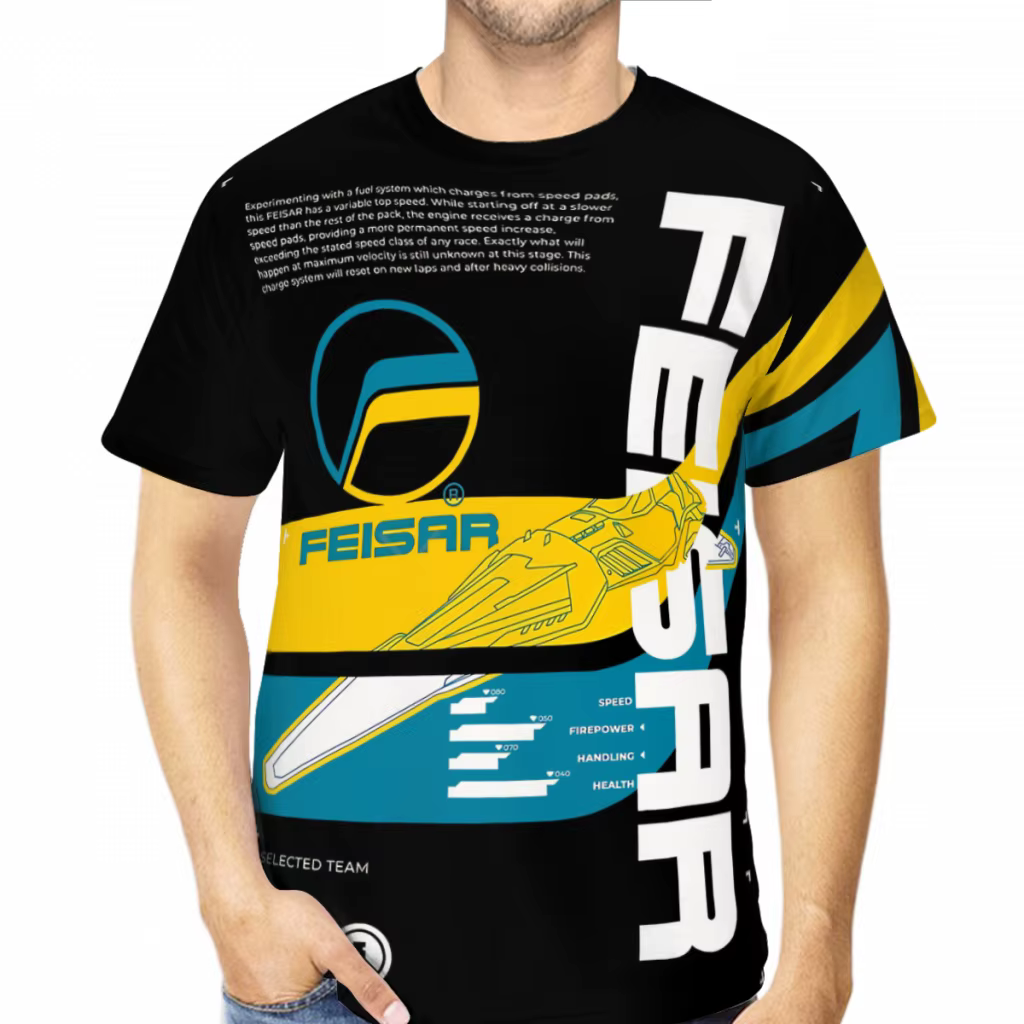 T-shirt en polyester Wipeout pour hommes