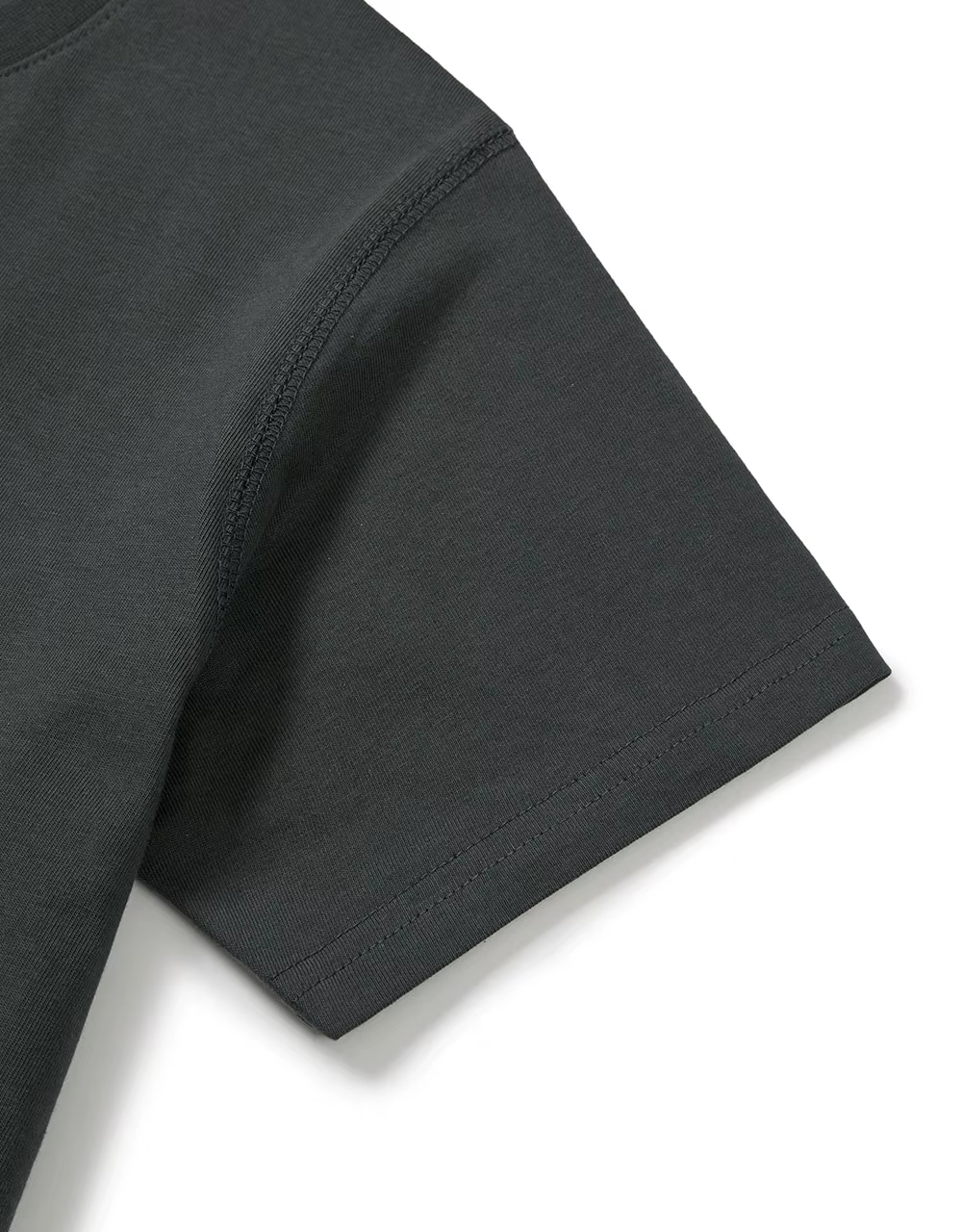 T-shirt graphique noir pour hommes - Texte de lèvres audacieuses et de poignée en coeur Design
