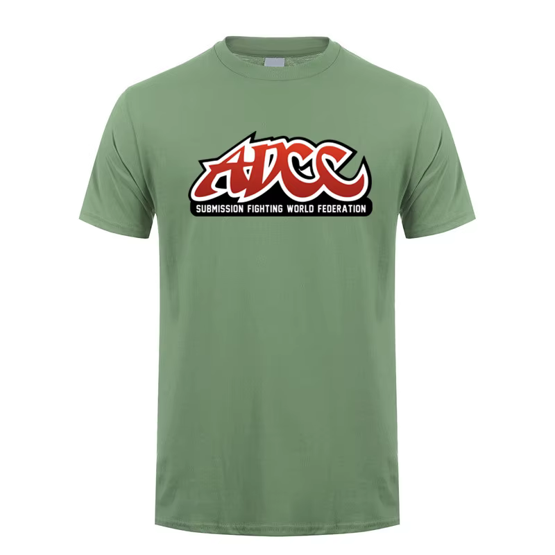 ADCC Submission Fighting World Federation T Shirt Men Women Cotton Streetwear Short Sleeve Gift Summer T-shirt Man Tops LH-660