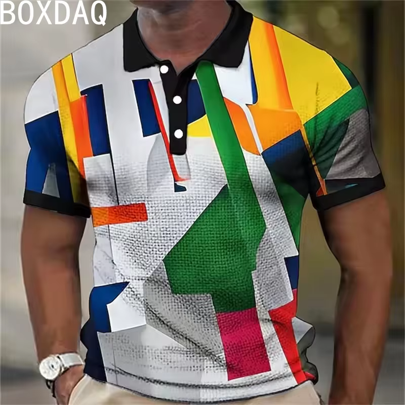 Polo de sport à manches courtes pour hommes
