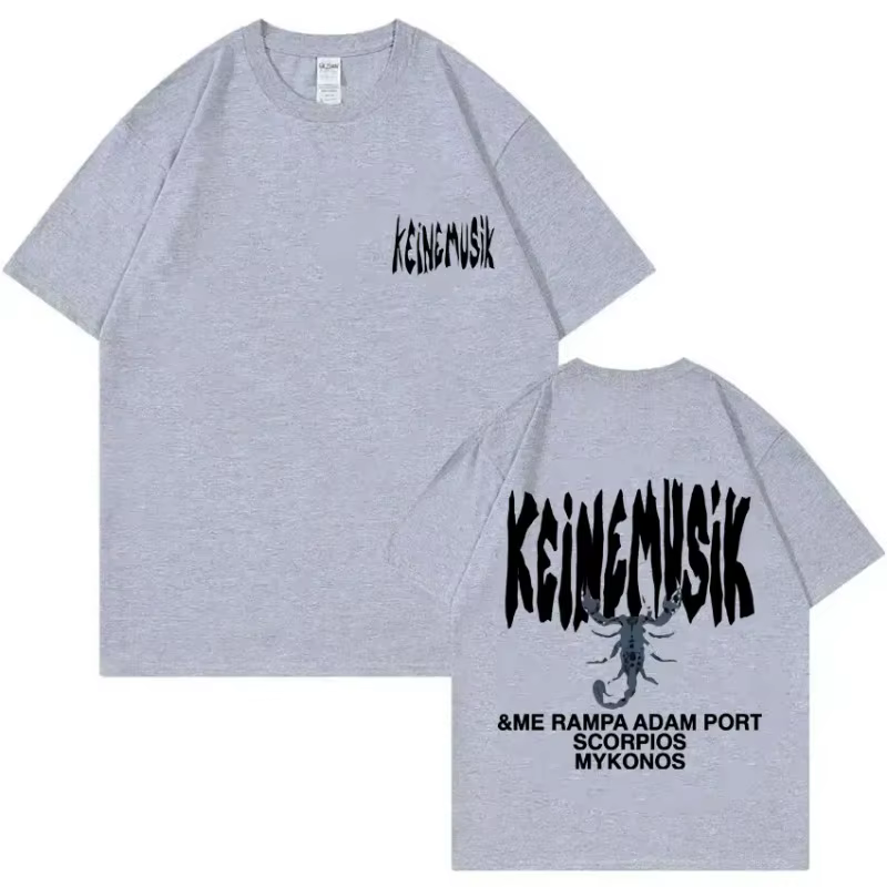 Été Keinemusik X Pacha graphique t-shirt hommes femmes Hip Hop mode Vintage T-shirts hommes décontracté 100% coton à manches courtes T-shirts