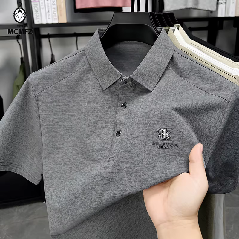 Polo à manches longues pour homme
