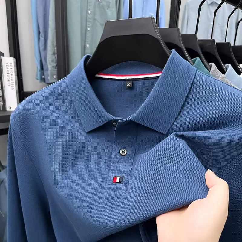 T-shirt à col pour hommes