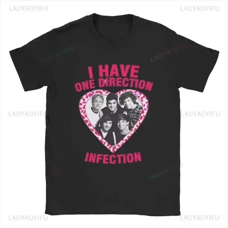 One Directions femmes imprimer T-Shirts rappeur à manches courtes t-shirt Hip Hop Vintage chanteur hauts été coton