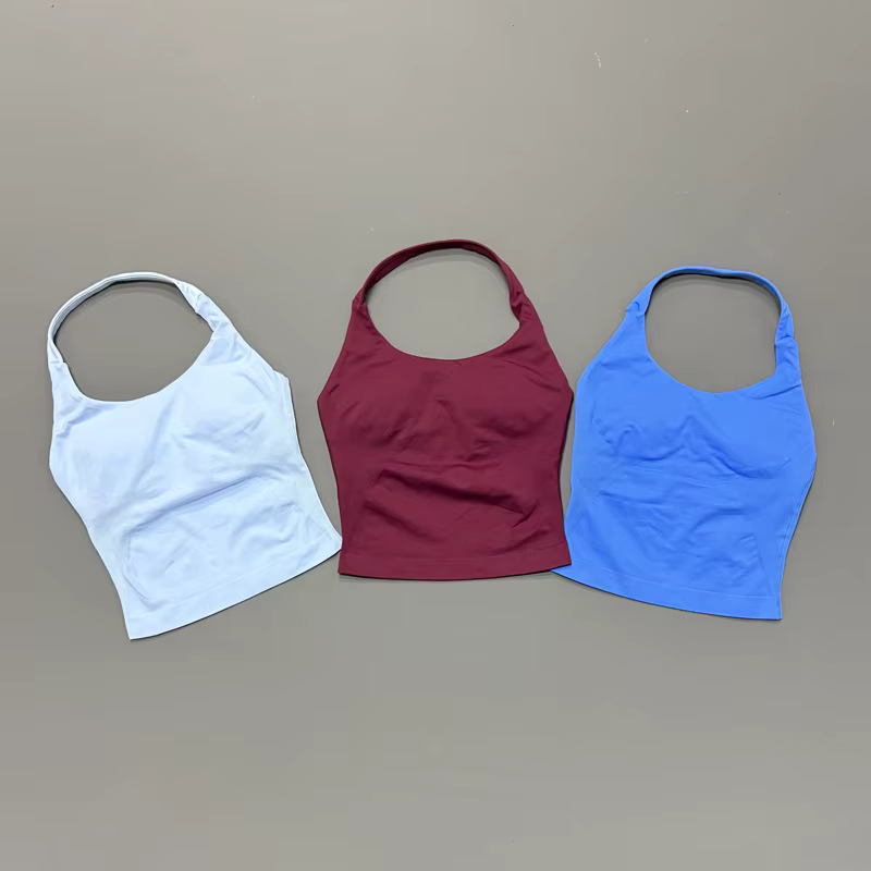 HISTELLO Débardeur Halter pour Femme